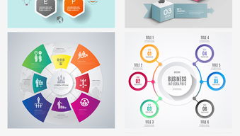 渐变时尚信息图 AI模板下载与科技咨询服务新趋势